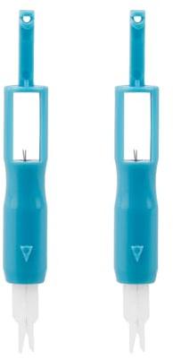 Tabanzhe 2PCS Sewing Machine Needle Threader-2PCS Automatic Needle Inserter Easy Thread Sewing Tools for Household Threading DIY Craft Sewing Machine