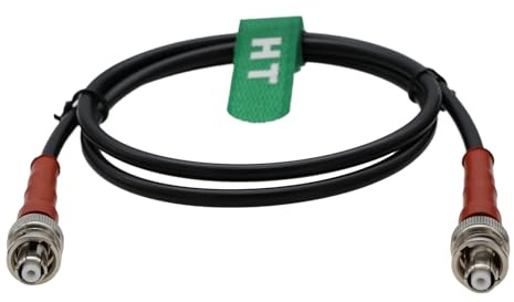 HangTon Hochspannung 5kV 5000V SHV RP-BNC Kabel für Prüfsonde Ionenpumpe Koax-Stecker 5m