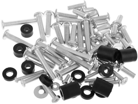 Angoily Tv Mounting Hardware Kit 88pcs Set Tv Bracket Screws for Television Replacement Parts Picture Hanging Screws for Living Room Bedroom Office