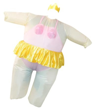 minkissy Vestito Gonfiabile Adulto Costume Gonfiabile Vestito Festa in Poliestere Per Feste Compleanno e