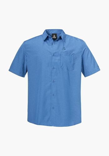 Schöffel Herren CIRC Shirt Style Dalfoss MNS, kreislauffähiges Kurzarm Hemd, nachhaltiges Wandershirt mit Sonnenschutz, schnell trocknend