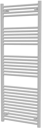 Schulte Sonora Design-Heizkörper 160 x 60 cm Weiß, 836 Watt, Pulverbeschichteter Stahl-Heizkörper für Zentralheizung, Moderner Bad- & Wohnraumheizkörper mit Wandhalterung
