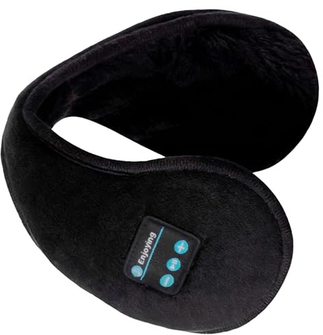 Cache-oreilles Bluetoóth – Haut-parleurs Sans Fil Pour L'hiver | Cache-oreilles Chauffants | Chaleur Réglable Pour Les Sports De Ski, La Musique En Plein Air Et En Intérieur Appelle Une Longue Durée D