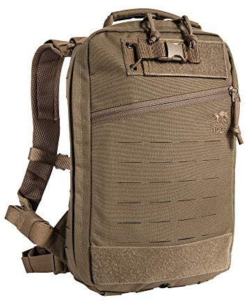 Tasmanian Tiger TT Medic Assault Pack MK II S Taktischer Erste Hilfe Einsatz Rucksack Leer für Notfall Reisen Camping Wandern Radfahren Outdoor, Coyote Brown