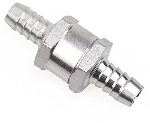 10mm 3/8 Fuel Non Return One Way Check Valve Petrol Diesel Aluminium Alloy