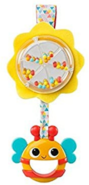 Bright Starts, Rasselspielzeug für den Kinderwagen, Biene