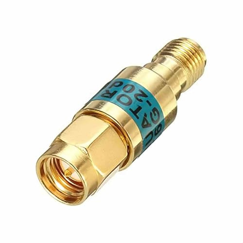 BECEN 10db 2W SMA 2W SMA-JK Male to Female RF Coaxial Attenuator 6GHz 50ohm 10dB Connectors