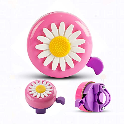 Horolas Campanello da Bicicletta Bambini, Accessorio per Campane Bici Margherita Horn Ringtone per Bambini e Adulto