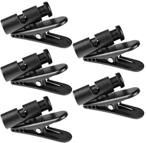 SOLUSTRE Kabelclips 5st Kopfhörer-mikrofon-clip halterung Kabel-clip-halter Kabelclip Hörer Kopfhörer Kabel Clip Clip-haken - Stk Clip Für Kopfhörerkabel