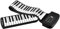 Btuty Tragbares Piano, 88 Tasten, aus Silikon, flexible Up-Tastatur, faltbar, mit Sustain-Pedal