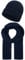 Indicode Unisex Geyser Winter-Set Mütze & Schal | Strick Wintermütze Winterschal Navy, OS