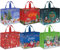 AhfuLife 6 Stück Geschenktüten Weihnachten Groß, 40 * 36 * 15CM, Non Woven Weihnachtstaschen Weihnachtstüten mit Griffen, Wiederverwendbare Weihnachtsgeschenktüten, Weihnachts Geschenktüten