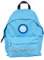 Colourbook Napoli - Zaino Scuola, Spallacci Imbottiti Regolabili, Tasca Interna, 42x30x13, Azzurro