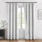 MIULEE Verdunklungsvorhänge mit Kräuselband Grau-Weiß Vorhänge Blickdicht 2er Set 140x225 cm Modern Gardinen Abdunkelnde Vorhänge Wohnzimmer Schlafzimmer Fenster Gardine Verdunkelung Thermovorhang