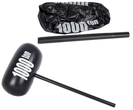 TOYANDONA Marteau Gonflable Créatif pour Garçon Fille Jouet PVC Sécurisé pour Jeux Parent-garçon Fille pour Fêtes Piscines Et Décoration De Noir