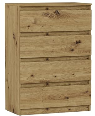 Framire Schlafzimmerkommode mit Schubladen, Artisan - 98 x 40 x 70 cm - Modern R4