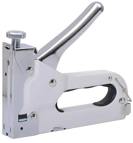 Manual 3 in 1 Nailing Gun Three-Purpose Stapler Furniture Door-Shaped Nails T-Shaped Nails U-Shaped Nails Universal Nail Gun(Only Nail Gun)