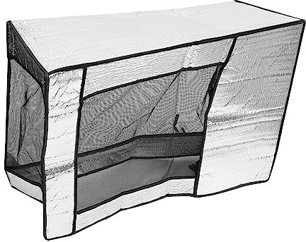 ULDIGI 1stück Wasserdichte Klimaanlagen Abdeckung Für Außenbereich Schutz Für Air Conditioner Und Wetterschutz Kw