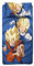 hermet Dragonball, Bettwäsche-Set für Einzelbett, Bettlaken, Spannbettlaken, Kissenbezug, 100% Baumwolle, offizielles Produkt