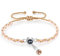 jewelora Foto Armband für Damen Herren Personalisiertes Armband mit Bild im Stein Projektions Freundschaftsarmbänder mit Gravur für Partners Personalisierte Geschenke (B)