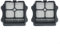 Lot de 2 filtres HEPA de rechange pour aspirateur sec sans fil Tineco Floor S5, S5 Pro