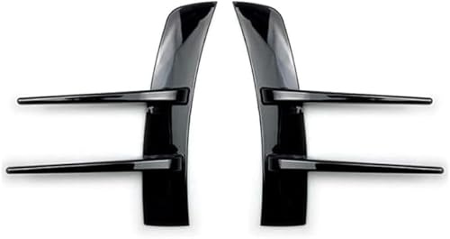 WENINETIES Frontspoiler Lippe für VW Touran 2 (II) 5T I 2015-2025 -, Auto Frontstoßstange Schutz Splitter Body Kit Diffusor Tuning Zubehör Schwarz Glänzend Sport Optik
