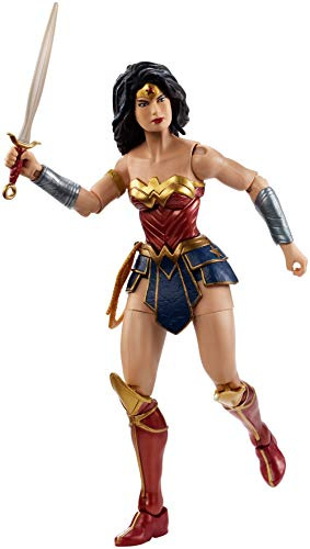 Mattel Justice League Multiverse DC Wonder Woman Figure, 15 cm Rebirth FVY93, Assorted Color/Model