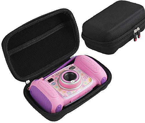 Hermitshell Étui de transport rigide en EVA pour appareil photo VTech Kidizoom Pix (Noir)