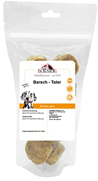 TACKENBERG 100 g Barsch-Taler – Kauartikel als Barf Ergänzung für Hunde