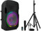 Audibax Party 12 Altavoz Activo Profesional 12 500W Pico Bluetooth + Soporte + Cable + Micro