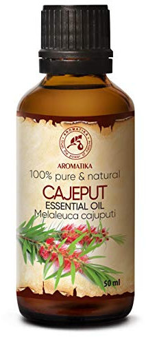 Cajeput Ätherisches Öl 50ml - Melaleuca Cajuputi - Aromaöl - Duftöl - Rein & Natürlich - Cajeputöl - für Duftlampe - Diffuser - Aromatherapie