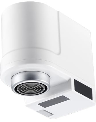 YICI Adaptateur de robinet sans contact Smart Sensor Robinet pour cuisine salle de bain Capteur infrarouge automatique avec protection anti-trop-plein Facile à installer