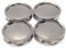 RhinoTuning 4 Stück Radnabenkappen für OZ Racing Nabendeckel OD 74,5 mm ID 70 mm, Bronze Radnabenabdeckung Geeignet für Superforgiata Rad, M608 M242 81310409 Felgendeckel