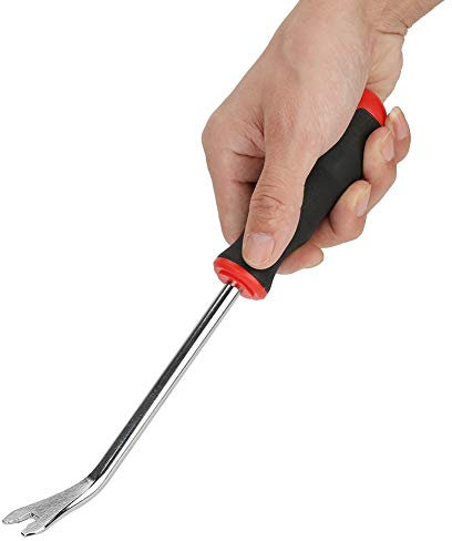 Tack Lifter Pied de Biche Barre de Levier Agrafe Clou Rivet Extracteur Réparation de Porte de Voiture Boucle Garniture Tournevis Pince de Retrait Rivet Démolition Dissolvant Outil