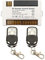 DieseRC 4 Canali Real senza fili Interruttore di telecomando 433 MHz RF AC 240 V 220 V 10A Radiocamando Rel Ricevitore con 2 trasmettitori telecomando, grande terminale Facile cablaggio