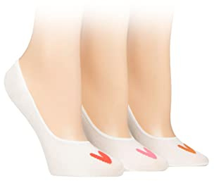 Caroline Gardner Ladies Casual Shoe Liner Socks Pack of 3