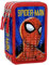 Clondo Spiderman Trousse Garçon, Étui Triple rempli Enfants, 44 Accessoires d'École Primaire, 20 Centimètres, 3 Fermetures Éclair, Compartiments Organisés, Superhéros
