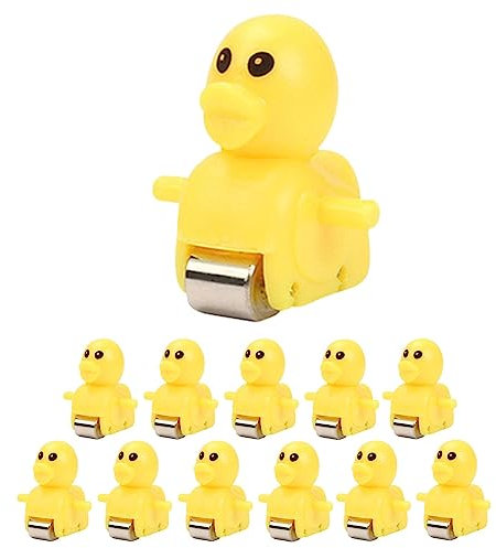 harayaa Achterbahn Spielzeug Zubehör Elektrische Track Spiel Entzückende Ersetzen Treppen Klettern Spielzeug ACCS für Kinder Indoor Outdoor, 12 Stück Ente