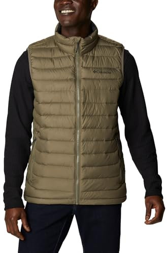 Columbia Powder Lite 2 Vest, Gilet imbottito Uomo, Stone Green, L