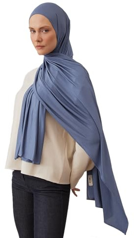 femple Hijab léger en jersey | Hijab respirant pour petits visages ou jeunes filles