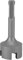 Ground Rod Driver, Steel SDS Max Shank T Post Driver Attachment Universal Drill Tools for SDS Plus Hammer Drill (#4)