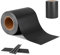 Aufun PVC Sichtschutzstreifen 35m x 19cm Doppelstabmatten Zaun - inkl. 20 Befestigungsclips, Zaunsichtschutz, Gartenzaun, Sichtschutz, Zaunfolie für Garten (Anthrazit)