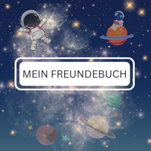 Freundebuch Kindergarten Astronauten