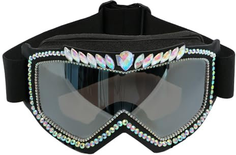 Boland 02708 - Skibrille Galaxy, verspiegelte Gläser, Kostümzubehör für Karneval und Mottoparty, Partybrille