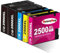 HenceBuy PGI 2500 XL Multipack Kompatibel für Canon PGI-2500XL PGI-2500 Patronen für Maxify MB5150 MB5155 MB5450 MB5350 MB5100 MB5455 MB5050 MB5000 MB5400 iB4150 iB4050 (2 bk/c/m/y,5er-Pack)