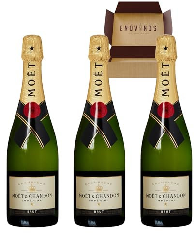 Moët & Chandon Champagne Imperial Brut 12% - x 3 Botella de Champan Moet Chandon - Mejor Selección ENOVINOS