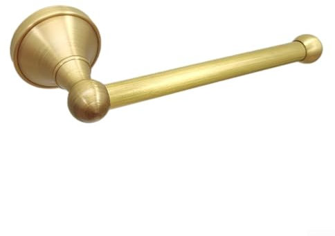 Klassischer Toilettenpapierhalter aus antikem Messing, funktionales und stilvolles Badezimmer-Accessoire