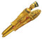 Angoily 2 Stück kugelschreiber rot blau schwarze Stifte Luxus -Kugelschreiber Pharaoh ballpoint pen Egypt figurine collection Ägypten Mann Stift studentische Auszeichnungen Plastik