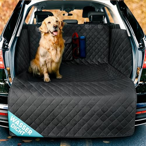 BYCHKA Kofferraum Schutzmatte für Hunde für Volvo V70 3 (III) 135 Facelift I 2013-2016, rutschfest,wasserdicht & Kratzfest Kofferraumschutz Hund mit Seitenund Ladekantenschutz