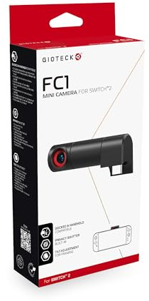 Gioteck FC1 Tragbare Kamera für Nintendo Switch 2
